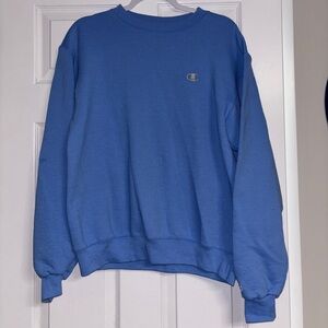 Champion Men's Classic Light Sky Blue Crewneck Sweater